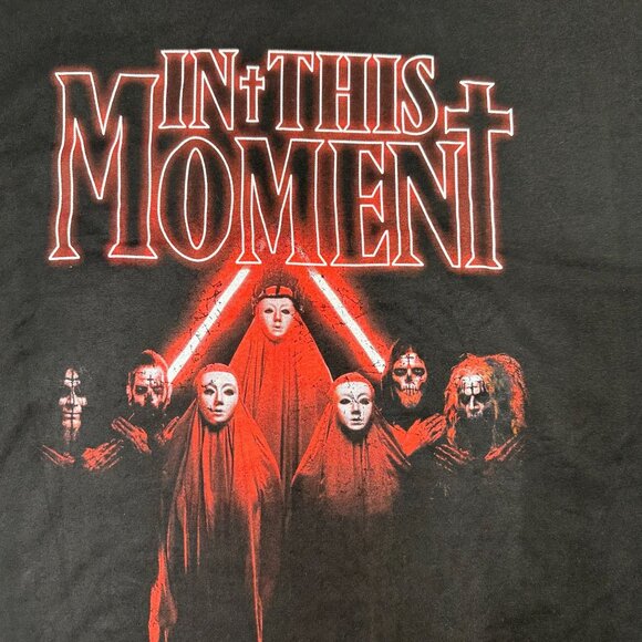 unbranded Other - In This Moment Band Mens Large T-Shirt Black 1983 Gothic Design